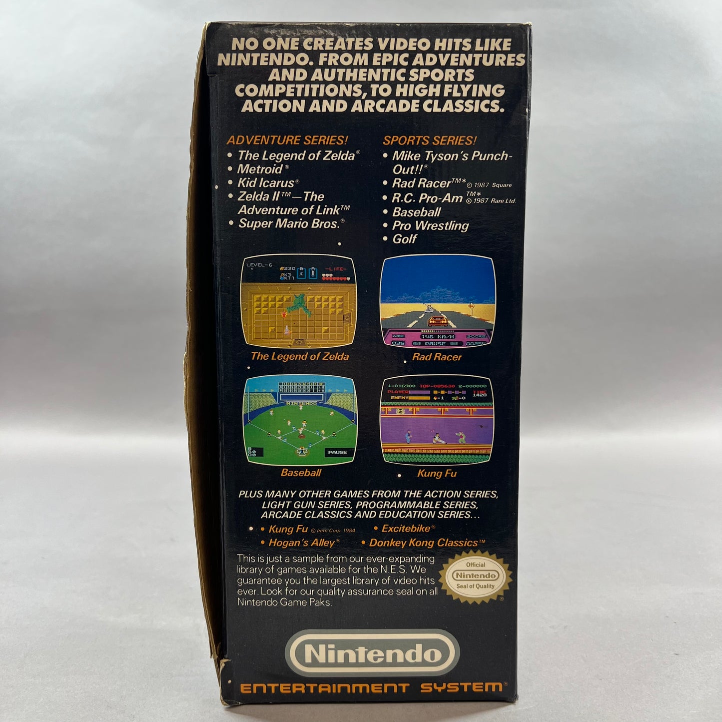 Nintendo Entertainment System NES NES-001 Gray