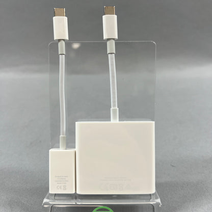 Apple Lightning Digital AV Adapter and Apple to USB Camera Adapter Bundle