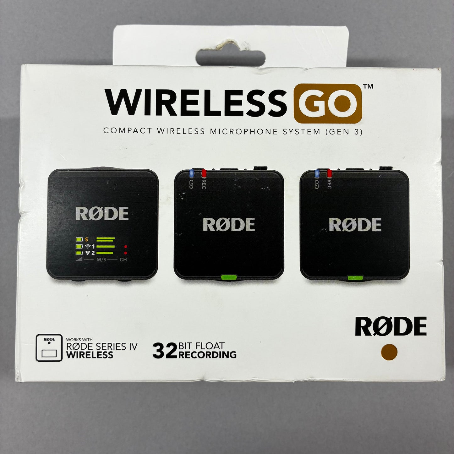 New Rode Wireless GO 470-606 MHz Wireless Microphone