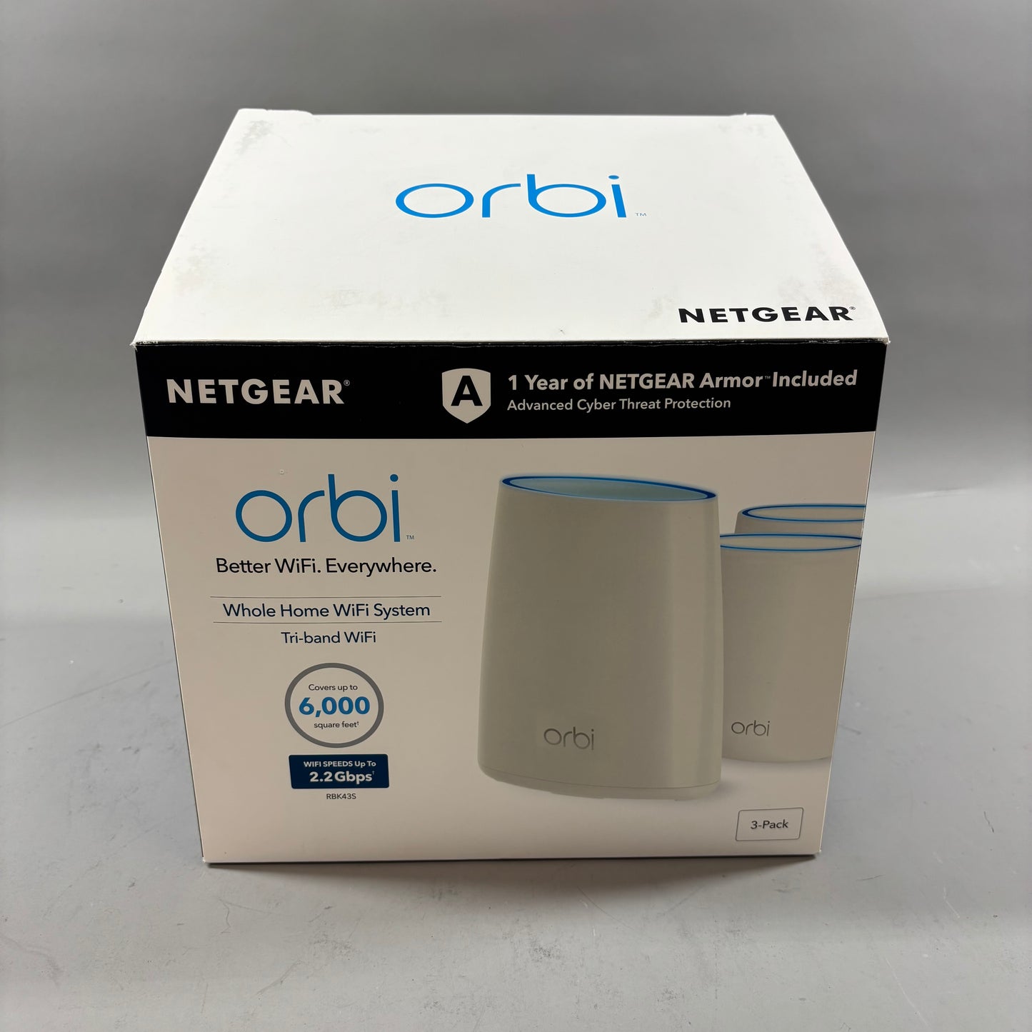 Netgear Orbi 3 Pack Whole Home Wifi System