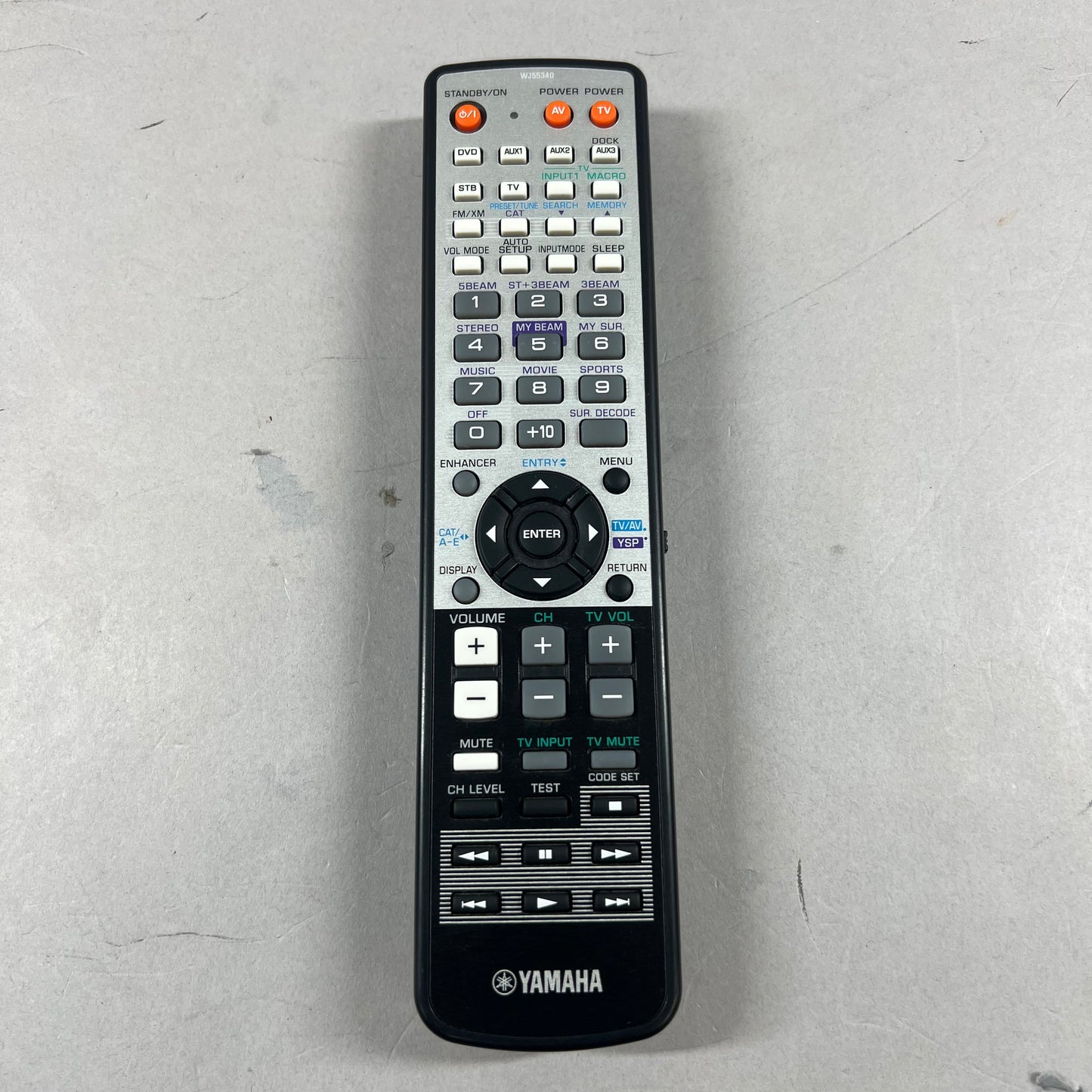 Yamaha WJ55340 Remote Control