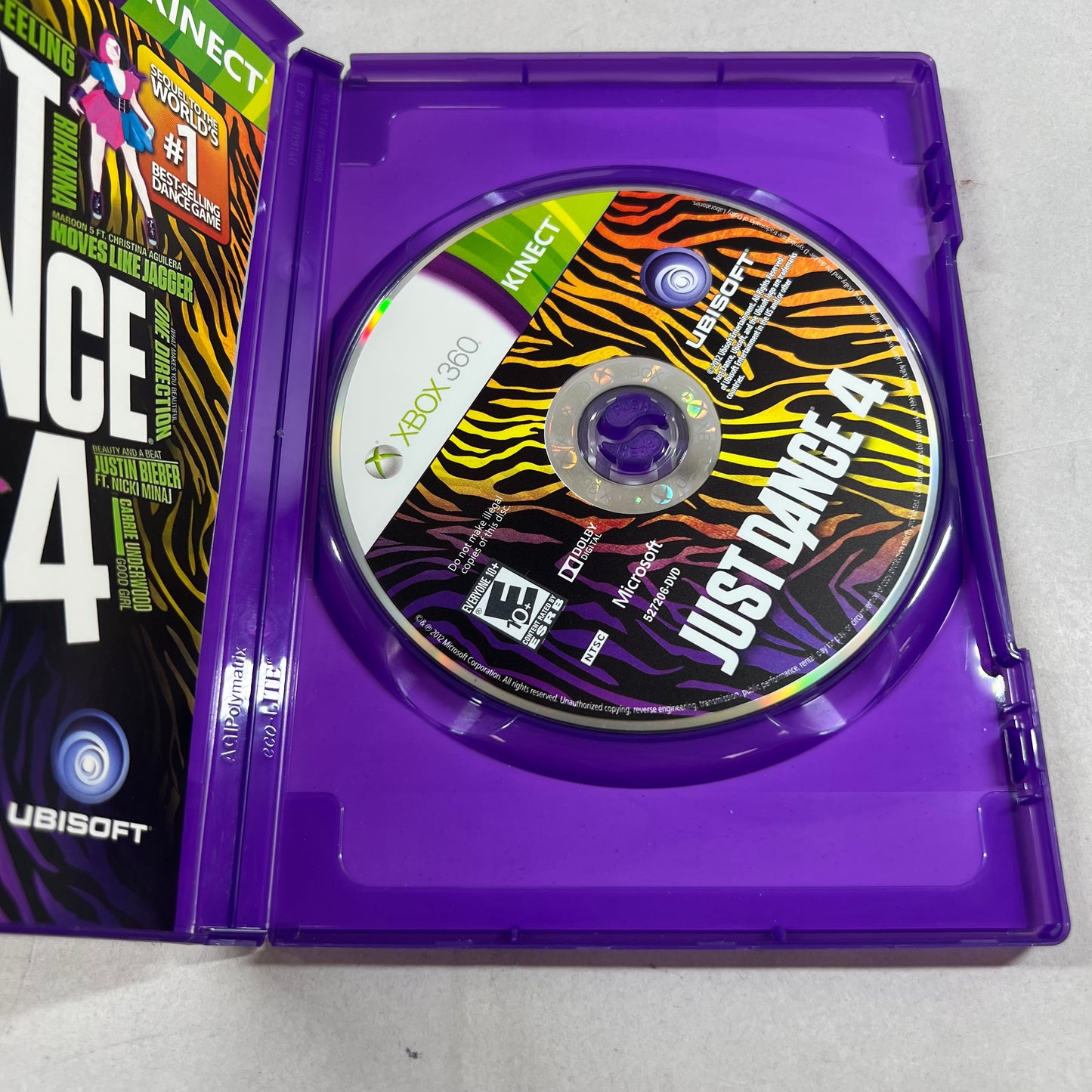 Used Xbox 360 Kinect and Games Bundle