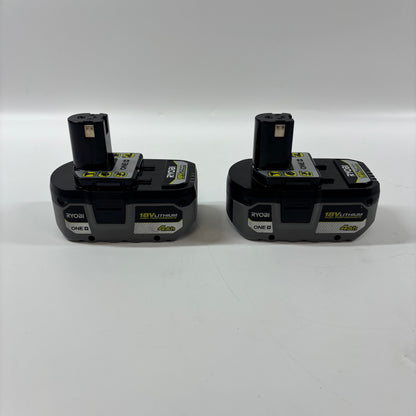 Lot of 2 Ryobi PBP004 18V Lithium-Ion Battery