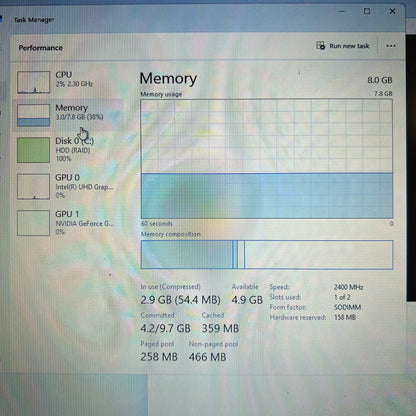 Acer Aspire N17C3 17.3" i5-8300H 2.3GHz 8GB RAM 1TB SSD GeForce GTX 1050