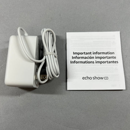 Open Box Amazon echo show 8 Smart Display with Alexa Black R85DD6