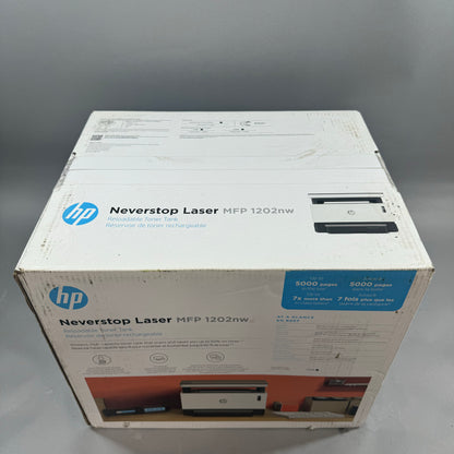 New HP Neverstop Laser Printer MFP 1202nw