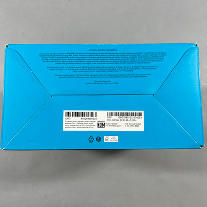 Open Box Amazon echo show 8 Smart Display with Alexa Black R85DD6