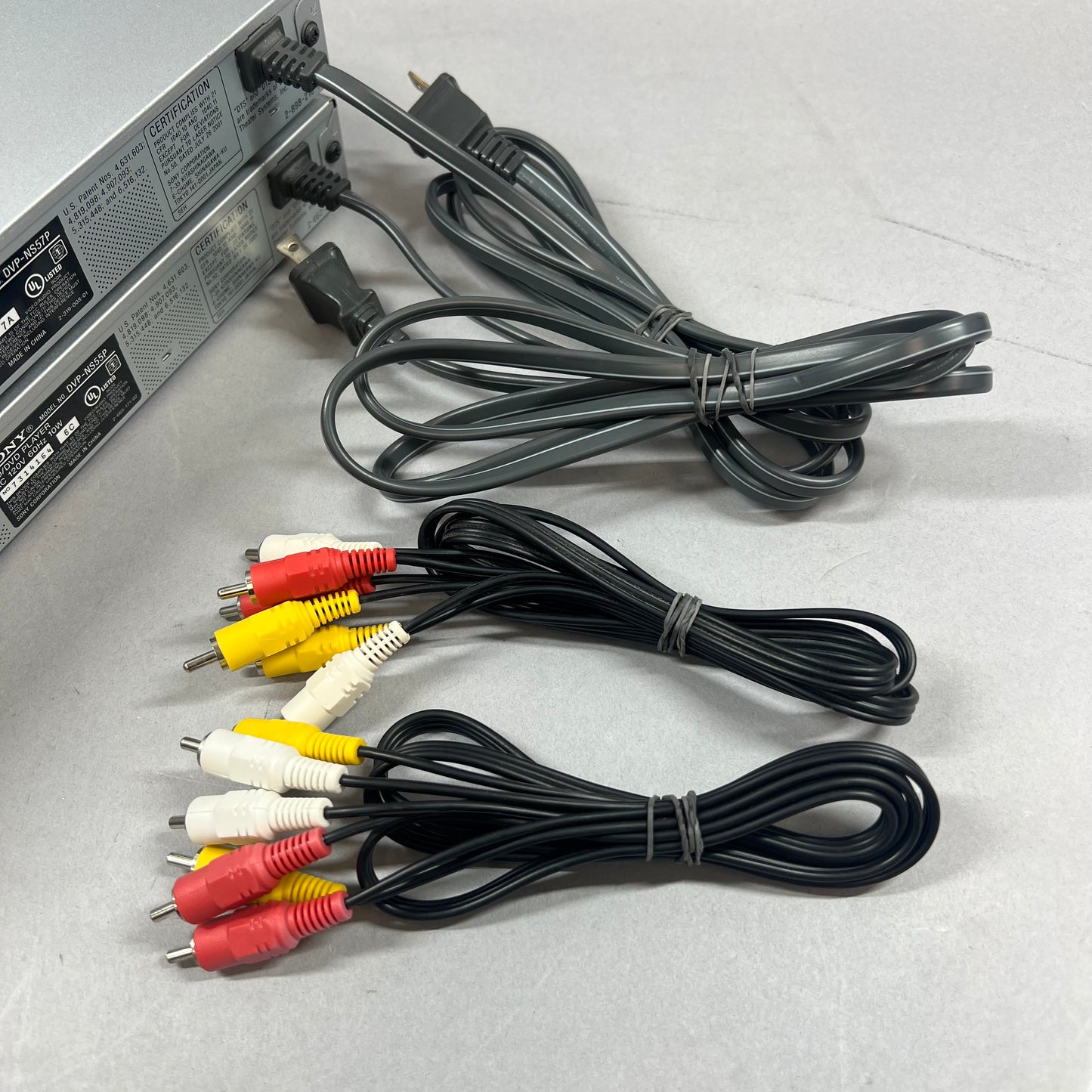 Lot of 2 Sony DVP-NS57P, DVP-NS55P CD/DVD Player