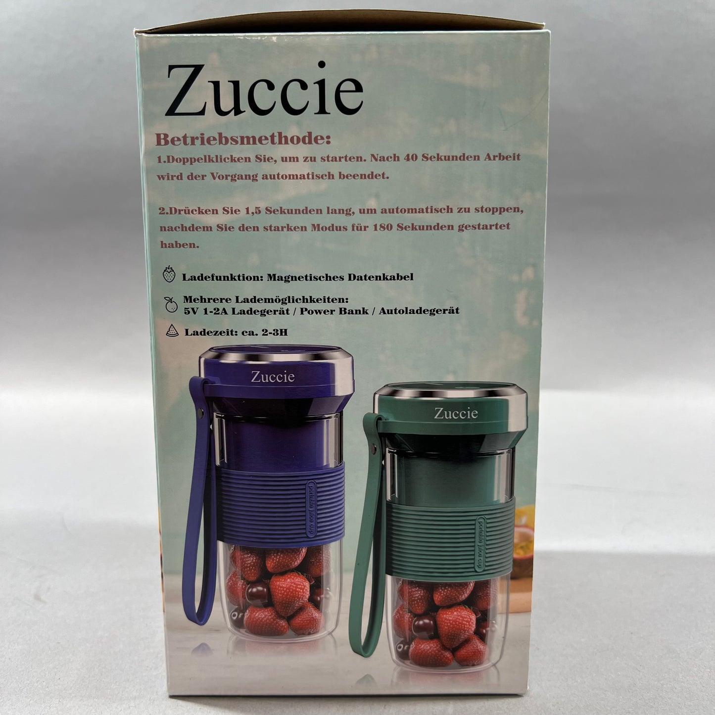 New Zuccie Portable Blender White