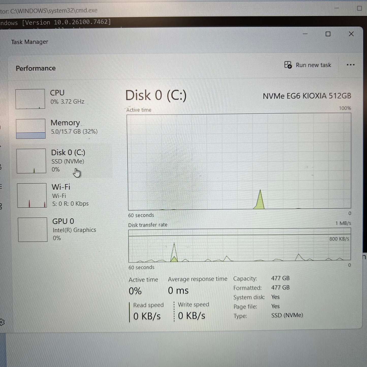 Dell P131F FC4YHB4 15.6" Core 5 120U 4.8GHz 16GB RAM 500GB SSD