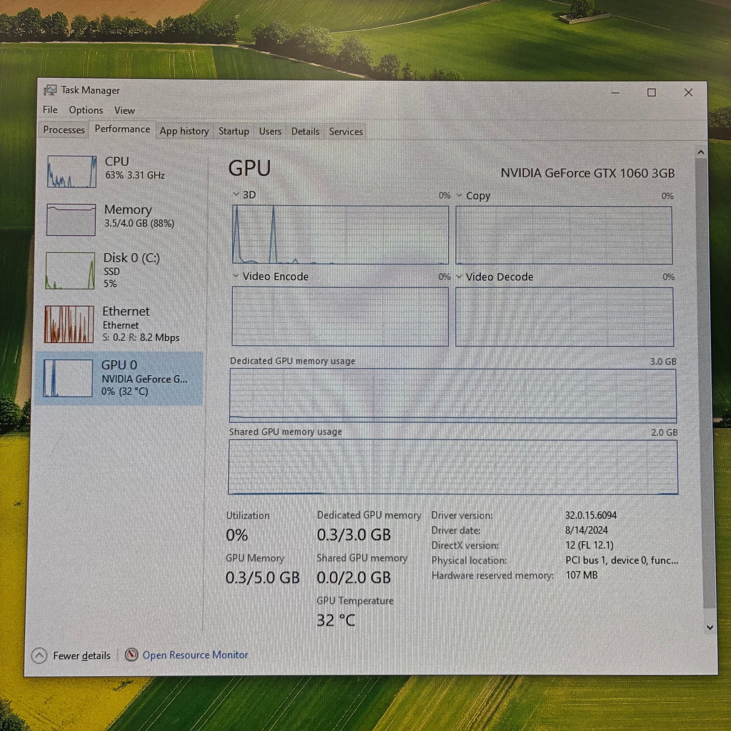 Zotac GeForce GTX 1060 3GB GDDR5 Graphics Card