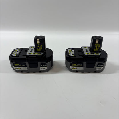 Lot of 2 Ryobi PBP004 18V Lithium-Ion Battery
