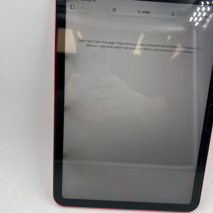 WiFi Only Apple iPad 11" (A16) 128GB Pink MD4E4LL/A (Read)