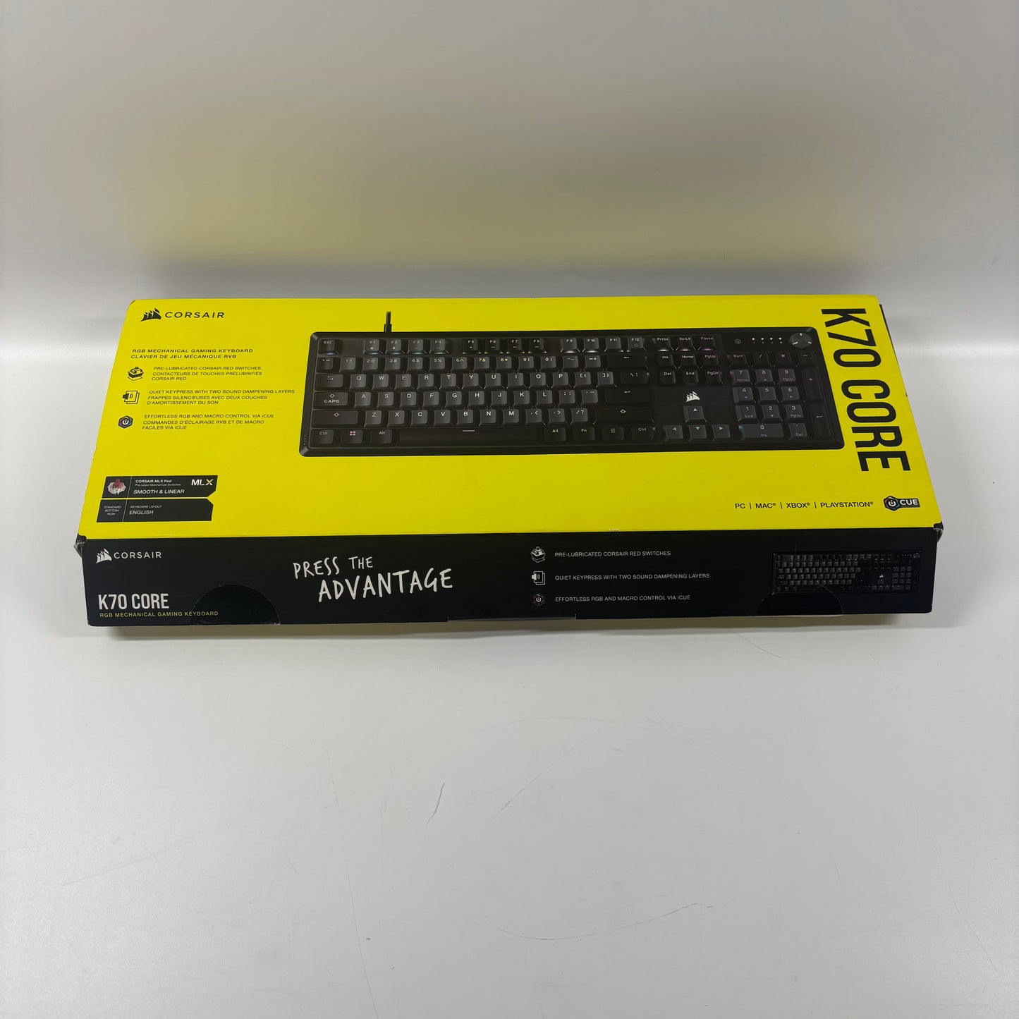 Corsair K70 Core Wired Gaming Keyboard Black