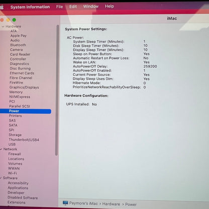 2015 Apple iMac 20" i5 3.2GHz 8GB RAM 1TB HDD Space Gray MK462LL/A