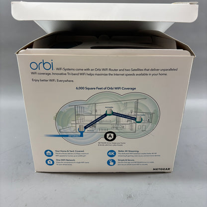 Netgear Orbi 3 Pack Whole Home Wifi System