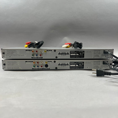 Lot of 2 Sony DVP-NS57P, DVP-NS55P CD/DVD Player