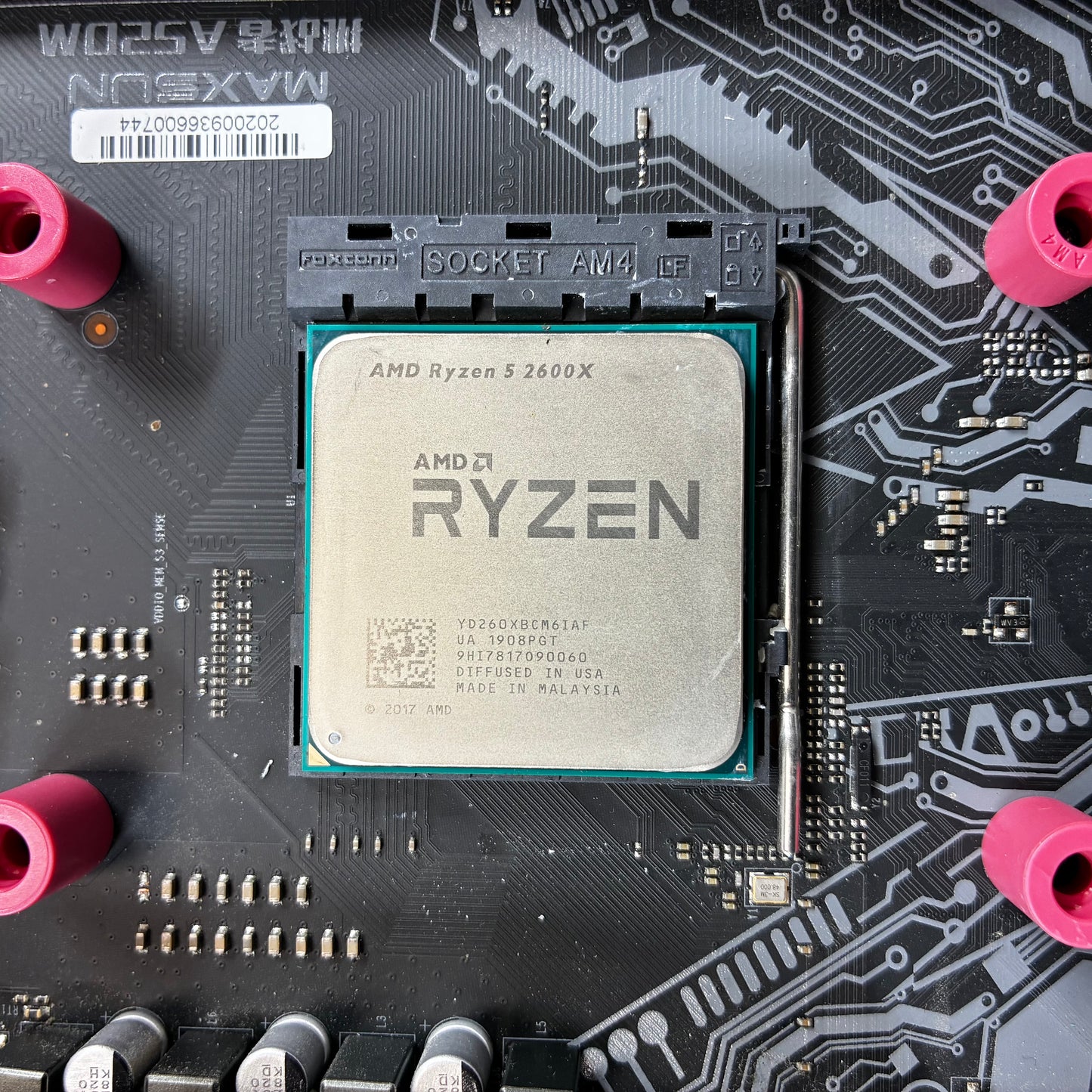 Ryzen A520M/ac AM4 Mini-ITX W/Ryzen 5 2600X