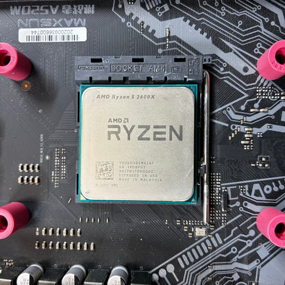 Ryzen A520M/ac AM4 Mini-ITX W/Ryzen 5 2600X