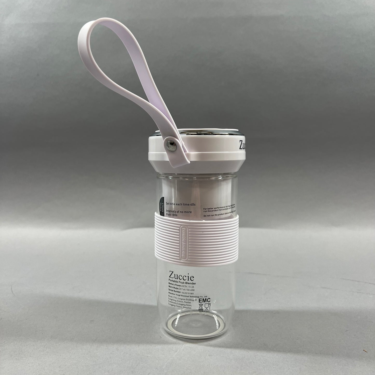 New Zuccie Portable Blender White