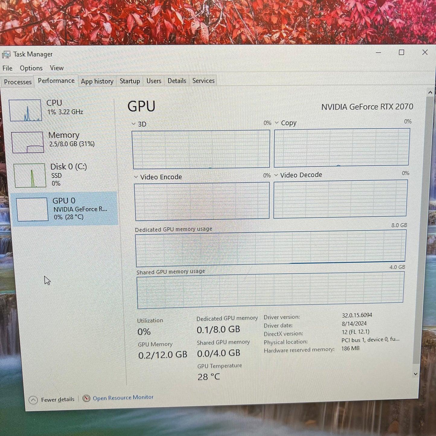 Gigabyte Geforce RTX 2070 8GB GDDR6 Graphics Card IHB71900899