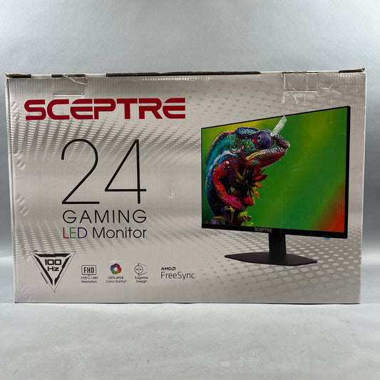 Open Box Sceptre 24" E248W-FW100 LED-backlit LCD VA 100Hz Gaming Monitor