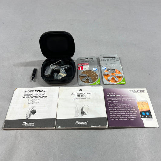 Widex Evoke 220 Behind-the-Ear Hearing Aids E-FA/E-FP