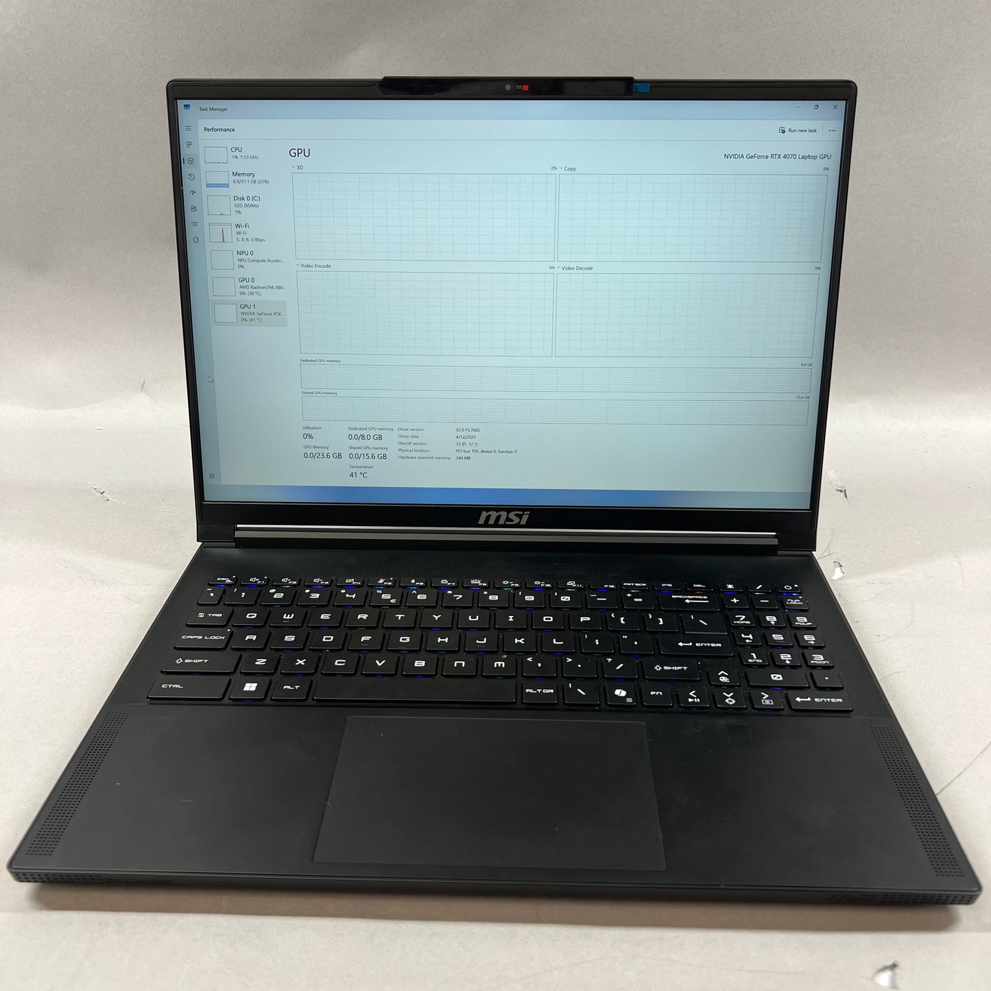 Razer Steelseries 16" Ryzen AI 9 365 2.0GHz 32GB RAM 1TB SSD GeForce RTX 4070