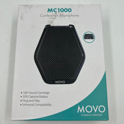 MOVO Portable USB Conferencing Microphone MC1000