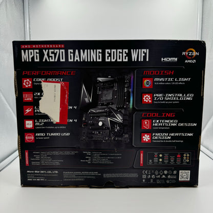 New MSi MPG X570 Gaming Plus AM4 ATX