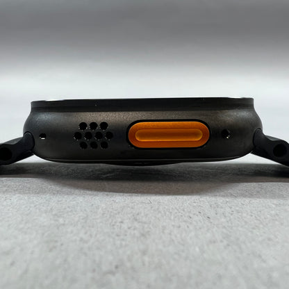 Unlocked Apple Watch Ultra 3 49MM Black Titanium Black Sport Band MF0J4LW/A