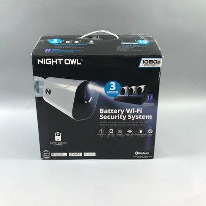 Nightowl Wire Free Cameras & NVR Wireless Security Cameras wm-8bbtwn1-32b Unclaimed