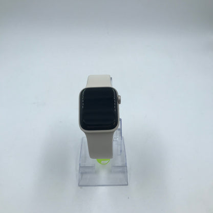 GPS Only Apple Watch SE 2nd Gen 40MM Starlight Aluminum Beige Nylon Band A2722