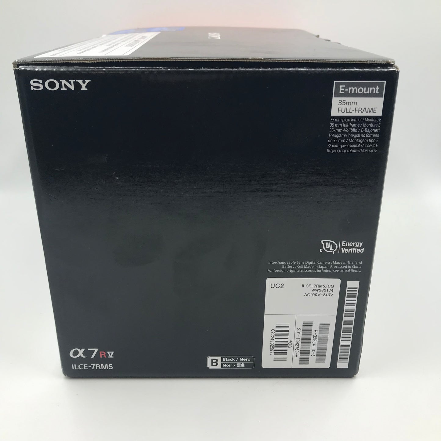 New Open Box Sony Alpha A7R V New Shutter Count