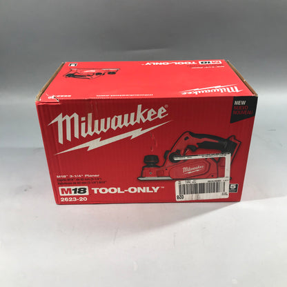 New Milwaukee 2623-20 M18 3-1/4" Planer