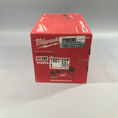 New Milwaukee 2623-20 M18 3-1/4" Planer