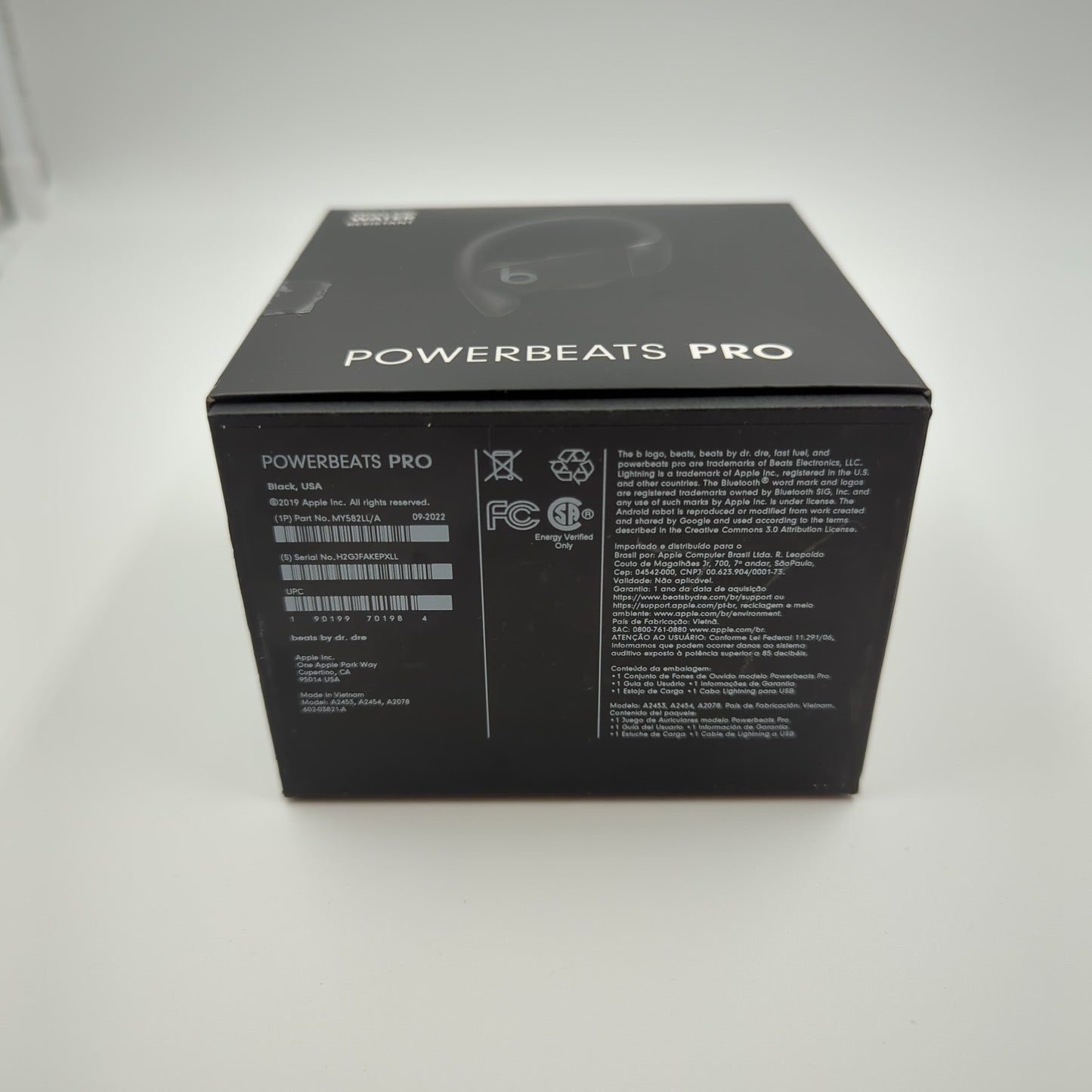 Beats Powerbeats Pro Wireless In-Ear Bluetooth Headphones Black MY582LL/A