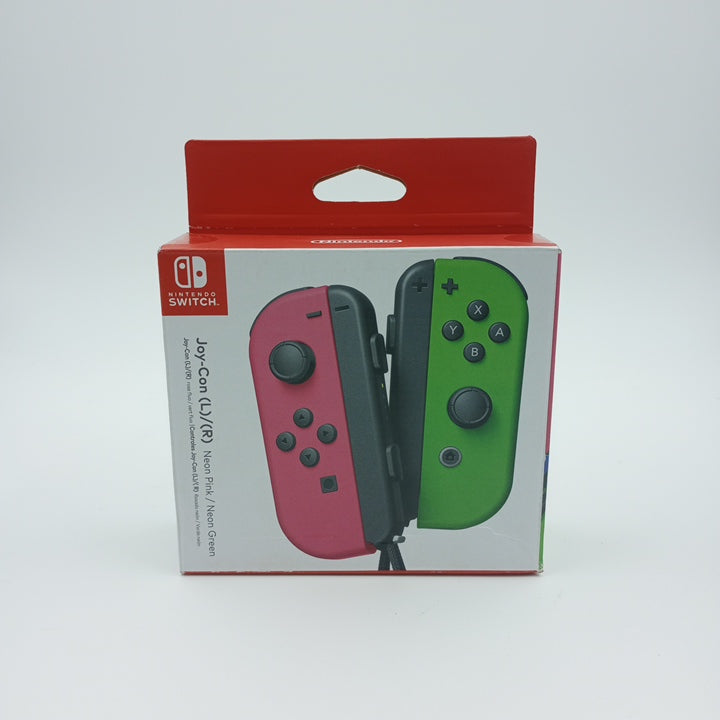 New Nintendo Switch Joy-Cons Pair Wireless Controller Neon Pink/Neon Green