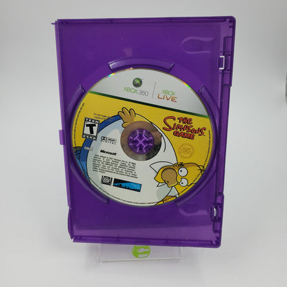 The Simpsons Game (Microsoft Xbox 360, 2007)