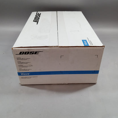 New Bose Wave Music System IV Home Entertainment System Esperesso Black 737251-1710