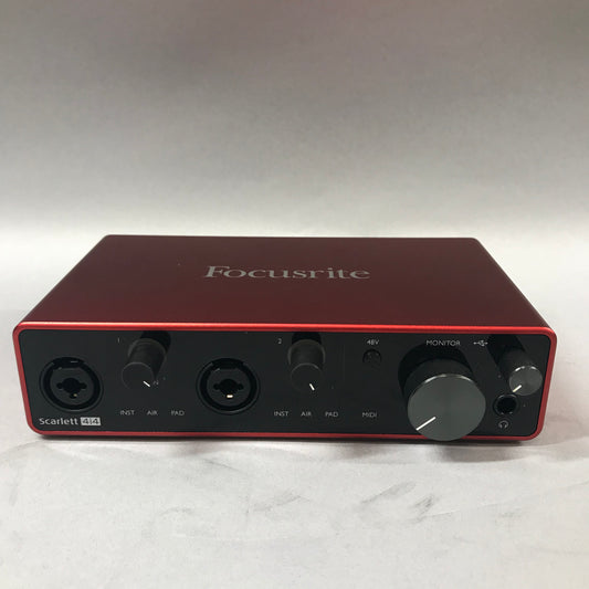 focusrite scarlett 4i4 3rd gen