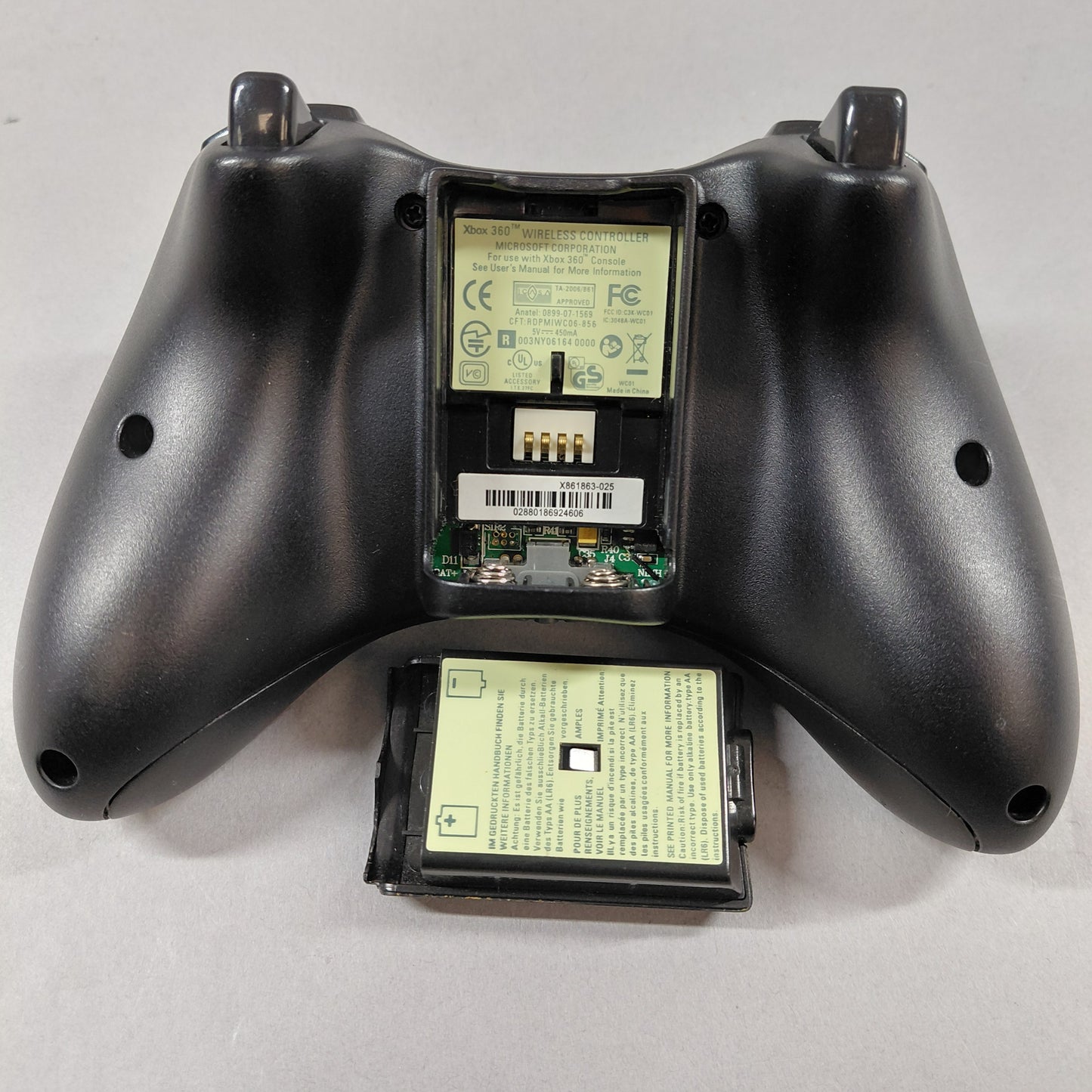 Microsoft Xbox 360 120GB Black 1439 W/Xbox 360 HD DVD Player