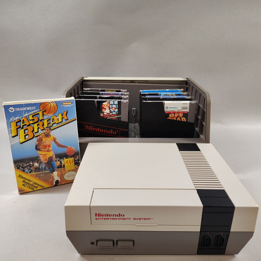 Nintendo Entertainment System NES Video Game Console NES-001 Gray