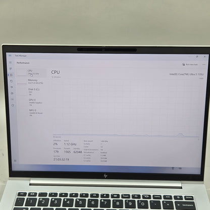 HP EliteBook AM6A2UP Core Ultra 5 135U 1.6GHz 16GB RAM 256GB SSD