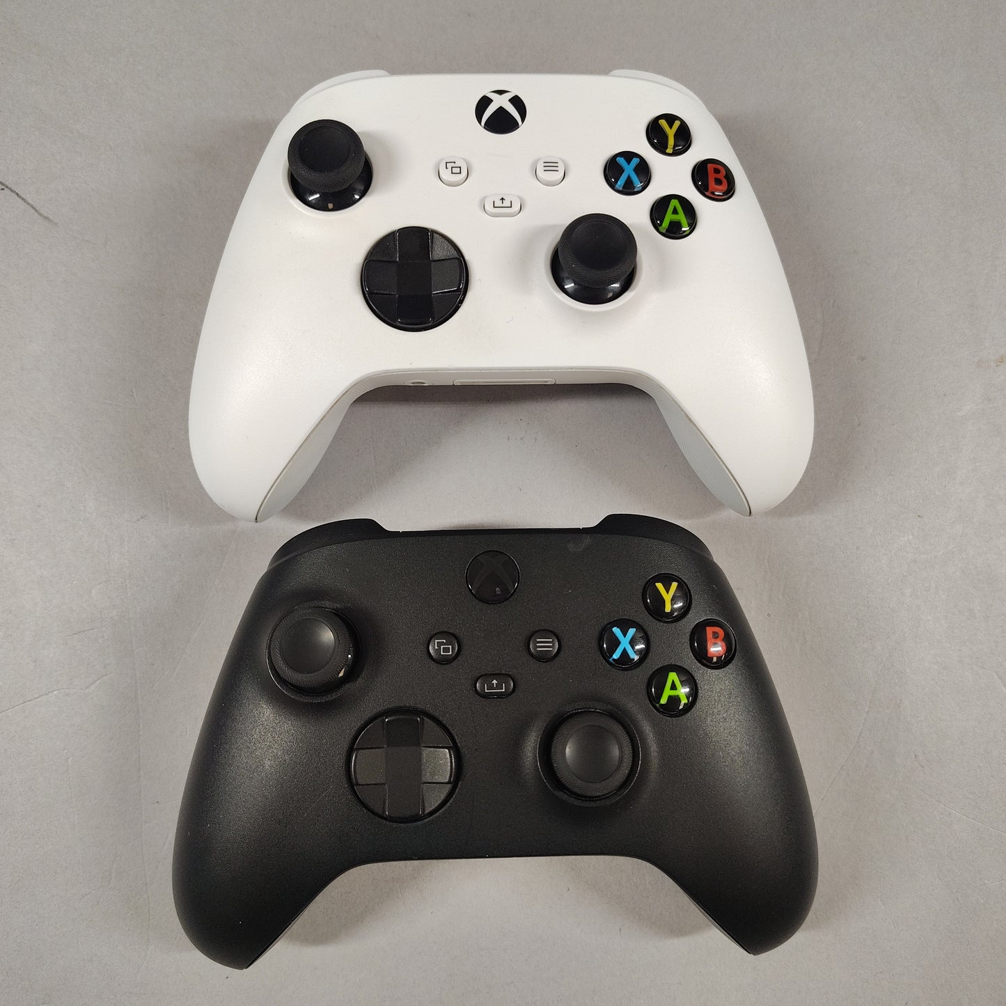 Used Lot of 2 Microsoft Xbox Series Wireless Controllers (No Stick Drift)