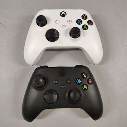 Used Lot of 2 Microsoft Xbox Series Wireless Controllers (No Stick Drift)
