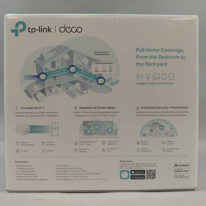 New tp-link BE3600 Wi-Fi Server/Extender
