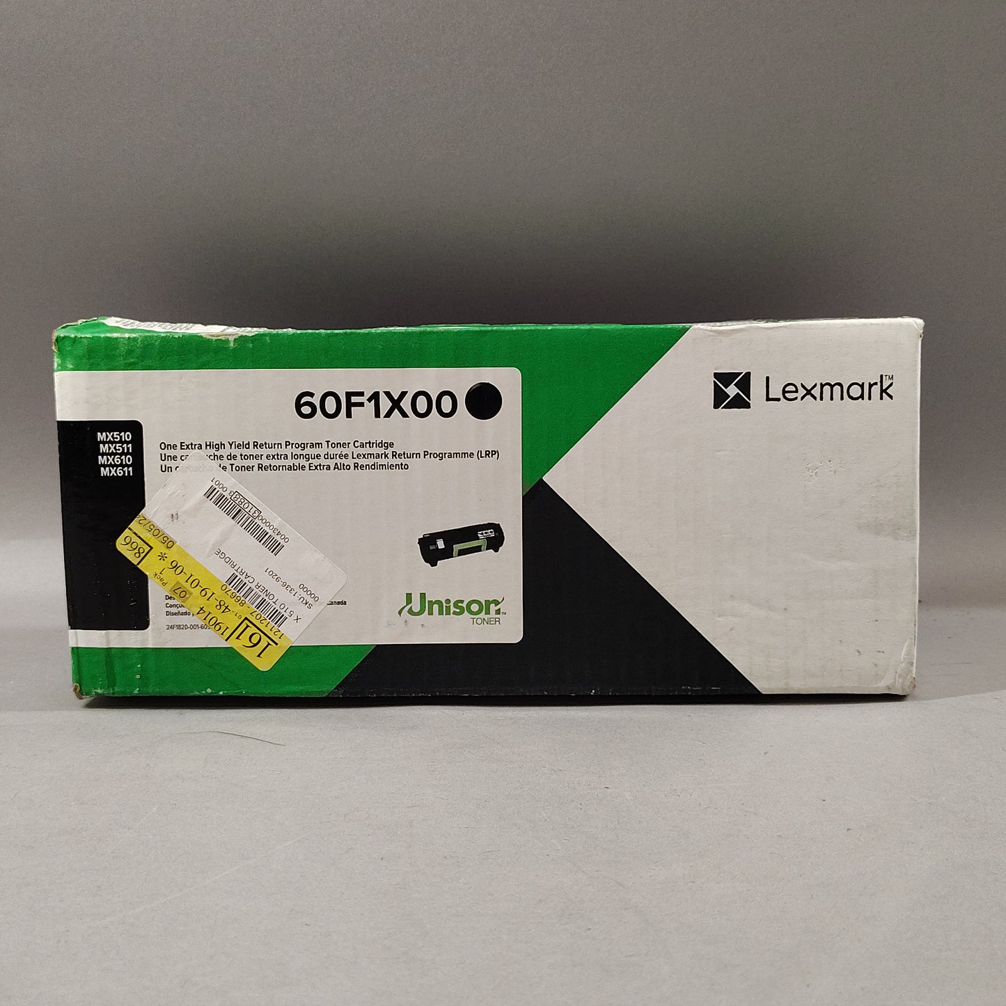 New Lexmark Unison Toner Cartridge 60F1X00