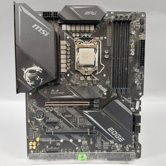 MSi MPG Z490 GAMING EDGE Wi-Fi LGA 1200 ATX W/intel Core i7-10700 SRH6Y 2.90GHz