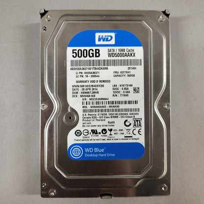 Lot of 7 Western Digital WD HDD